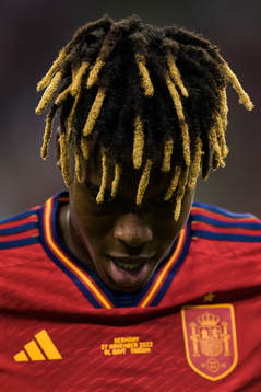 Nico Williams of Spain