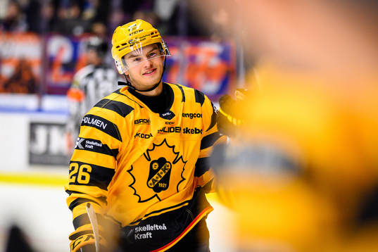 Skellefteås Simon Robertsson jublar