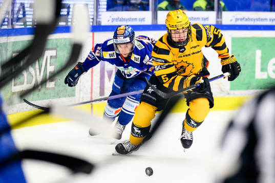 Växjös Dan Sexton och Skellefteås Axel Sandin-Pellikka