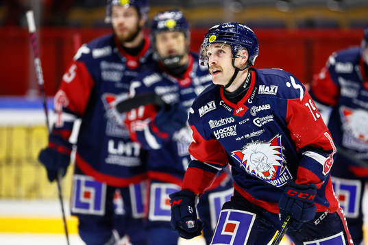 Linköpings Patrick Russell jublar