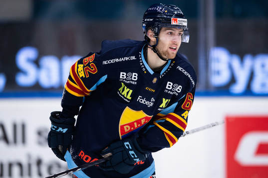 Djurgårdens Wiktor Nilsson jublar