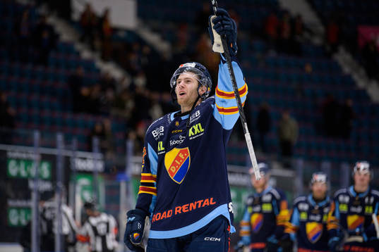 Djurgårdens Wiktor Nilsson jublar