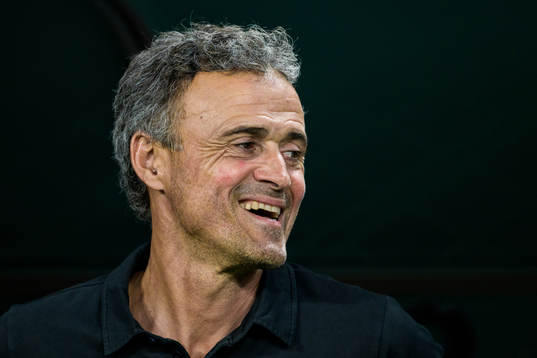head coach Luis Enrique of Spain