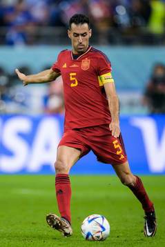 Sergio Busquets of Spain
