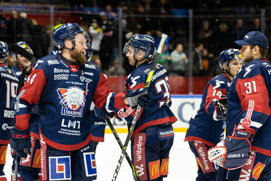 Linköpings Jonas Junland jublar