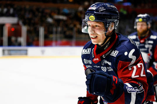 Linköpings Vilmos Gallo jublar