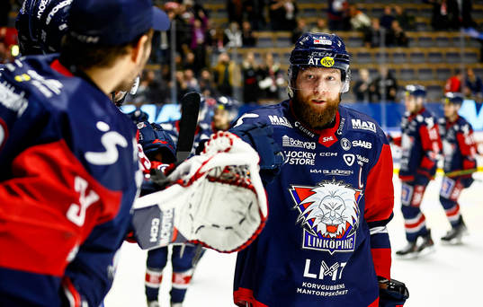 Linköpings Jonas Junland jublar