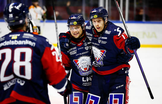 Linköpings Jesper Pettersson och Markus Hännikäinen