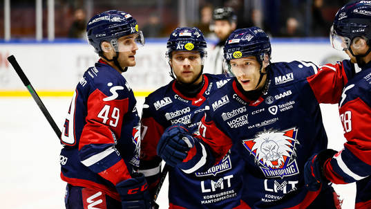 Linköpings Markus Hännikäinen jublar