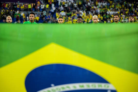 Neymar, Eder Militao, Raphinha, Vinicius Junior,