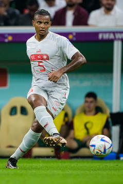 Manuel Akanji of Switzerland