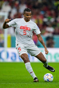 Manuel Akanji of Switzerland