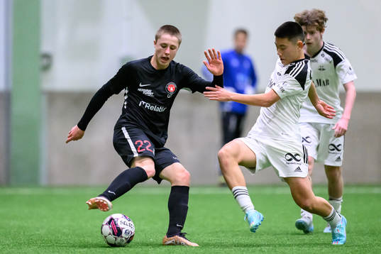 Midtjyllands Jesper Eikrem och Rosenborgs Cheng Gao