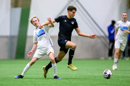 Haugesunds David Øren och FC Köpenhamns Amin Chiakha