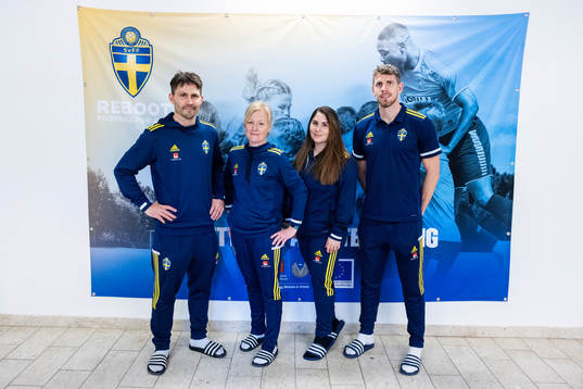 Allan Borgvardt, Anna Holm, Sandra Coskun Isik  och Andreas Hadenius är ledare i projektet Reboot