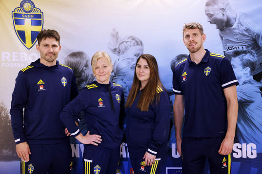 Allan Borgvardt, Anna Holm, Sandra Coskun Isik  och Andreas Hadenius är ledare i projektet Reboot