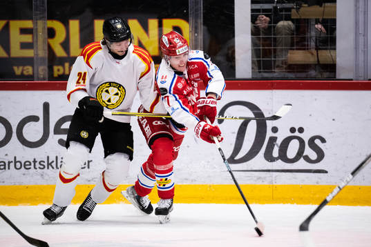 Brynäs Hannes Björninen och Timrås Jakob Stenqvist