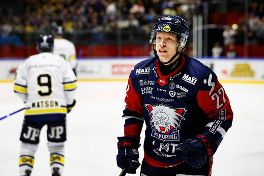 Linköpings Vilmos Gallo jublar