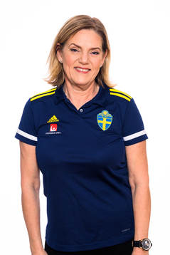 Annika Grälls från Svenska fotbollförbundets styrelse poserar för porträtt den 13 december 2022 i Stockholm. 