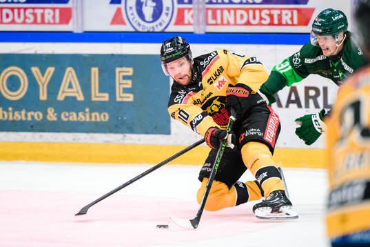 Luleås Einar Emanuelsson och Färjestads Carl Jakobsson