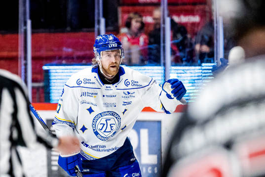 Leksands Anton Lindholm jublar