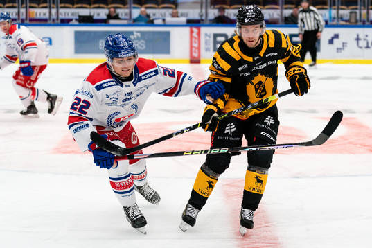 Oskarshamns John Dahlström och Skellefteås Jonathan Pudas