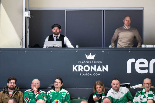 Rögles målvaktstränare Peter Hirsch och sportchef Chris