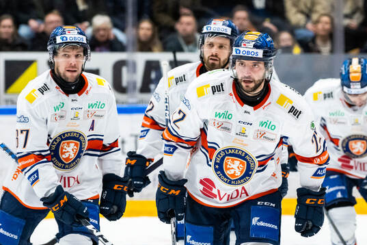 Växjös Robert Rosén, Lukas Bengtsson och Tobias Rieder