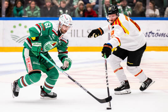 Rögles Ludvig Larsson och Brynäs Julius Bergman