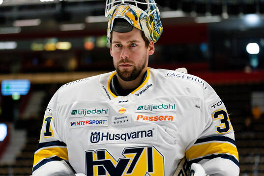 HV71s målvakt Joni Ortio