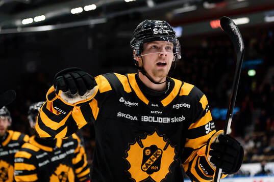 Skellefteås Anton Olsson jublar