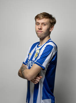 IFK Göteborgs Elias Hagen den 4 januari 2023 i Göteborg. 