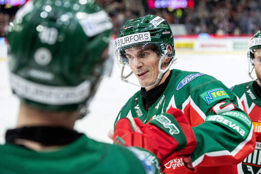 Frölundas Loui Eriksson jublar