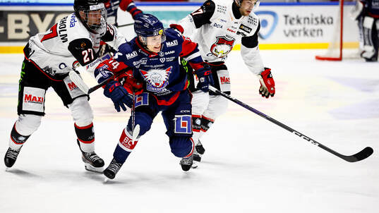 Malmö Redhawks Ponthus Westerholm och Linköpings Arvid