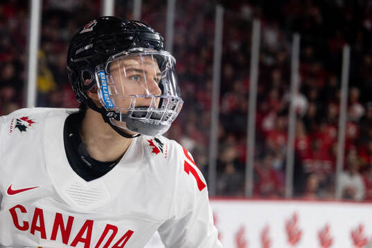 Connor Bedard of Canada