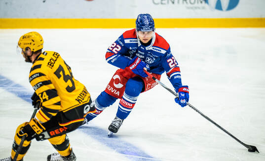 Skellefteås Tom Kühnhackl och Oskarshamns John Dahlström