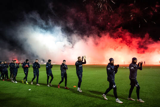 IFK Göteborgs Calle Johansson, Emil Salomonsson, Gustaf