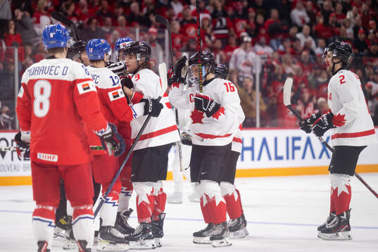 Connor Bedard of Canada