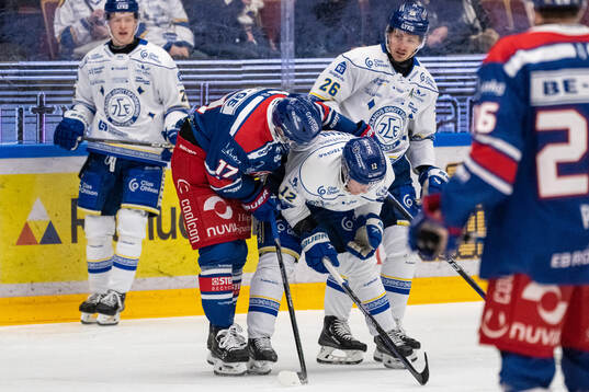 Leksands Kalle Östman och Oskarshamns Jonas Engström