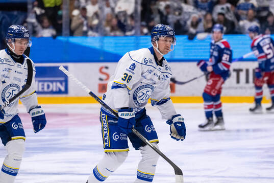 Leksands Olle Alsing jublar