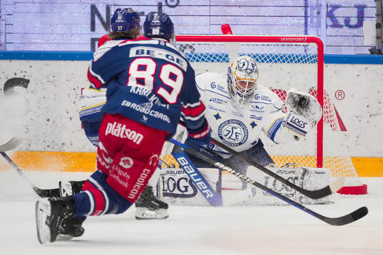 Leksands målvakt Mantas Armalis
