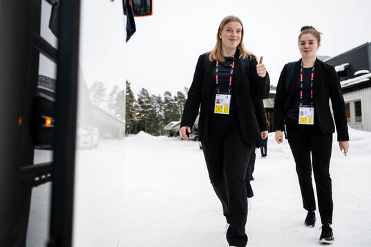 Emma Goding and Sara Lindqvist