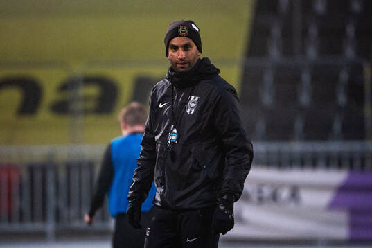 Tränare Andreas Engelmark