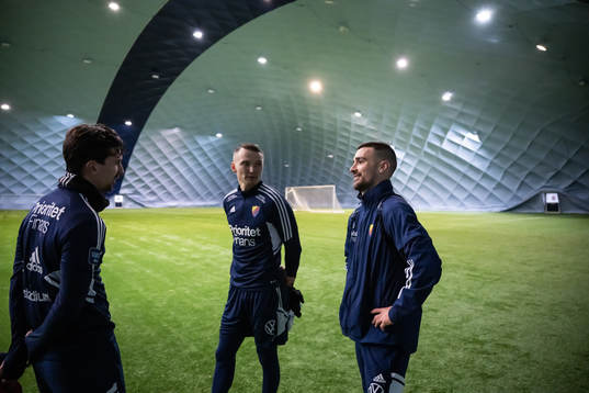 Gustav Wikheim, Piotr Johansson och Carlos Moros Gracia