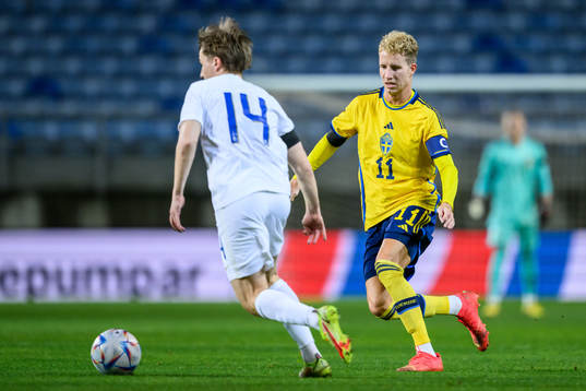 Lucas Lingman of Finland and Samuel Gustafson of Sweden
