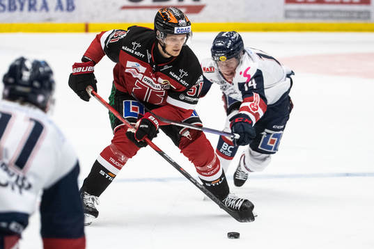 Örebros Kristian Näkyvä och Linköpings Arvid Costmar