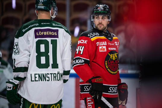 Färjestads Theodor Lennström och Luleås Jonathan