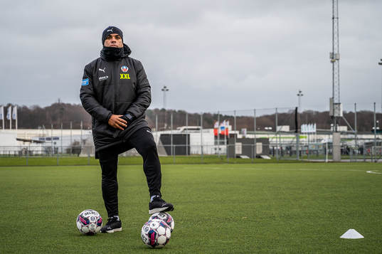 Helsingborgs tränare Alvaro Santos