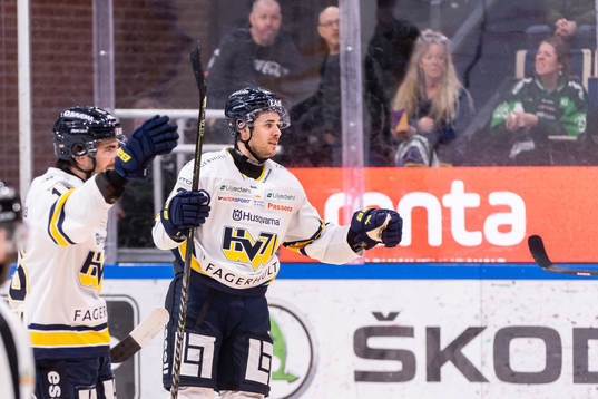 HV71s spelare jublar