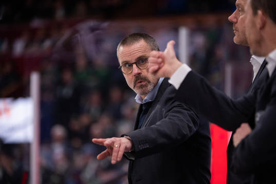 HV71s huvudtränare Tommy Samuelsson